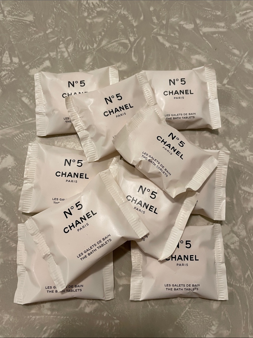 Chanel Factory 5 Collection “The Bath Tablets” 10 Pack